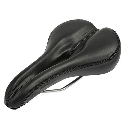 Sièges VTT : Wangxiaoxia Selle de vélo VTT Vélo Vélos Selle VTT for Le vélo Respirant Confortable pour VTT VTT, vélo Pliant, vélo de Route (Color : Black, Size : One Size)