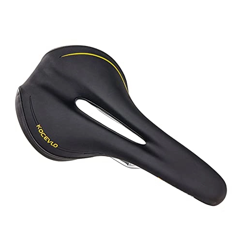 Sièges VTT : wuwu Selle de la Selle de Bicyclette Selle VTT Selle Large Confort Coussin Souple Coussin de vélo Hommes Selle rembourrée Fit for Bike Riding Siège (Color : KOCEVLO-3256)