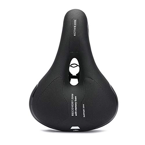 Sièges VTT : XHZ Coussin De Siège De Vélo Selle Coussin De Siège De Vélo De Montagne Creux Amortissement Confortable Conception Ergonomique Courbe Arrondie Réduit La Pression Confortablement