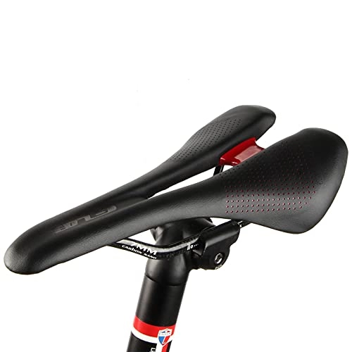 Sièges VTT : XINSHENG Selle de vélo en fibre de carbone - Tapis de selle de course - Coussin de siège pour VTT ou vélo de route
