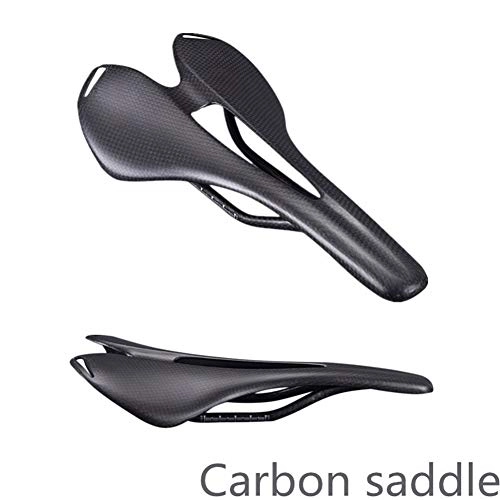 Sièges VTT : XIONGGG Selle de vélo en fibre de carbone confortable et légère pour vélo de route et VTT