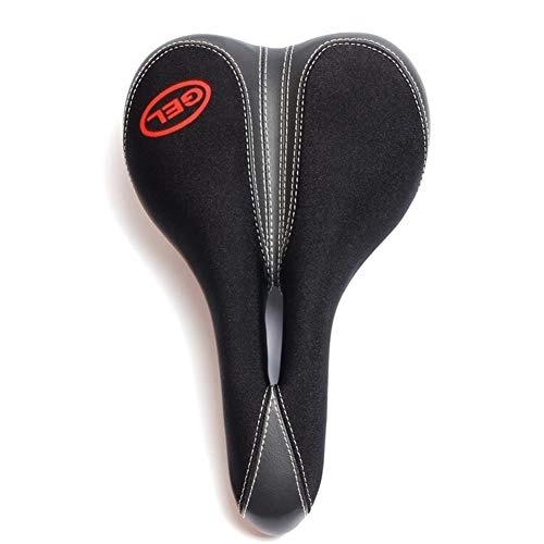 Sièges VTT : XuCesfs Selle de vélo souple large selle de vélo avec feu arrière pour VTT vélo de route gel confort hybride