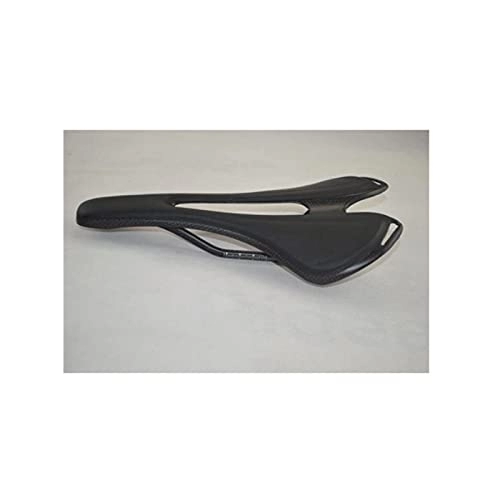 Sièges VTT : ZHANGQI Jiejie Store Nouveau Super léger Poids 130g Selle en chèque de Carbone Selle Selle Selle Selle Bicyclette Vélo Selle VTT Road Pièces (Color : Black)