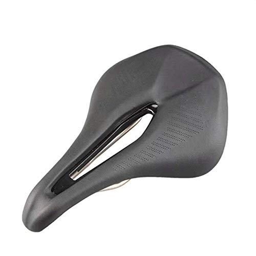 Sièges VTT : ZNQPLF Selle à vélo Creux Respirant Ultralight VTT à vélo de vélo de vélo Coussin de Coussin de Coussin de vélo de vélo160 * 250mm #20 (Color : Black)