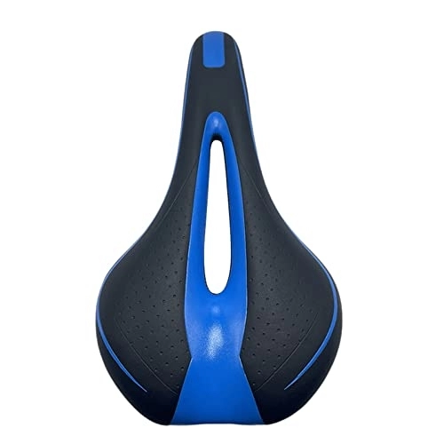 Sièges VTT : ZONIE Vélo Siège Selle Doux Vélo Pad Selle Ergonomique Choc VTT Vélo De Route Silicone Antidérapant Siège Qualité Cuir Coussin Chaud Selle vélo (Color : G)