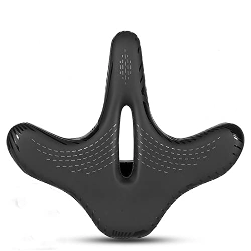 Sièges VTT : ZONIE Élargir La Selle De VTT Absorbant Les Chocs Confortable Cyclisme Gros Cul Coussin VTT Selle De Vélo avec Feux Arrière Selle vélo (Color : Type C Tailight)