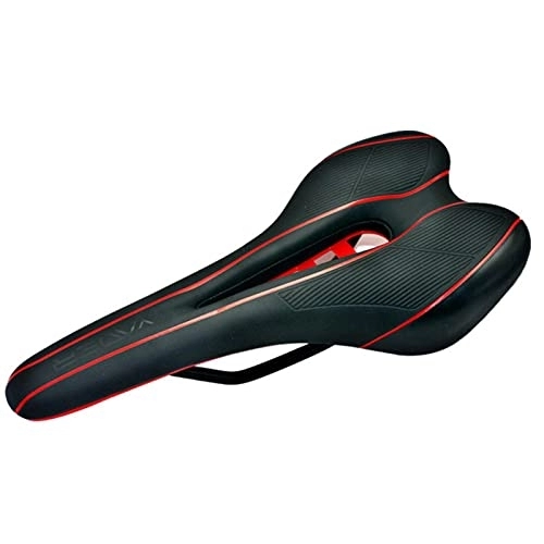 Sièges VTT : ZYNS Selle de vélo en acier synthétique creux respirant doux pour vélo de route VTT