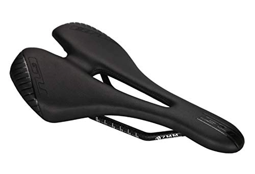 Sièges VTT : ZYZYP Selles Selle en Fiber De Carbone Siège en Cuir PU Selle en Carbone Selles De Cyclisme Ultra-légères Respirantes Pièces De Vélo De Route De Course siège vélo