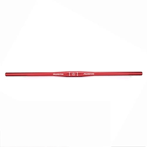 Manillares de bicicleta de montaña : HIMALO Manillar MTB De Aleación De Aluminio De 31, 8mm Manillar Plano per Bicicleta De Montaña Barras Extralargas De 700mm 800mm XC DH (Color : Rot, Size : 700mm)