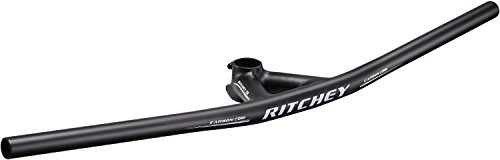 Manillares de bicicleta de montaña : Ritchey WCS Bullmoose Manillar de MTB, Negro, 720 mm