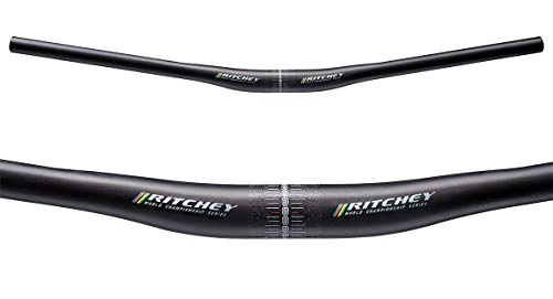 Manillares de bicicleta de montaña : Ritchey WCS Carbon Rizer Manillar MTB, Negro, 710 mm