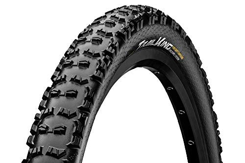 Neumáticos de bicicleta de montaña : Continental Trail King 29 x 2.2 Neumático para Bicicleta, Unisex Adulto, Negro