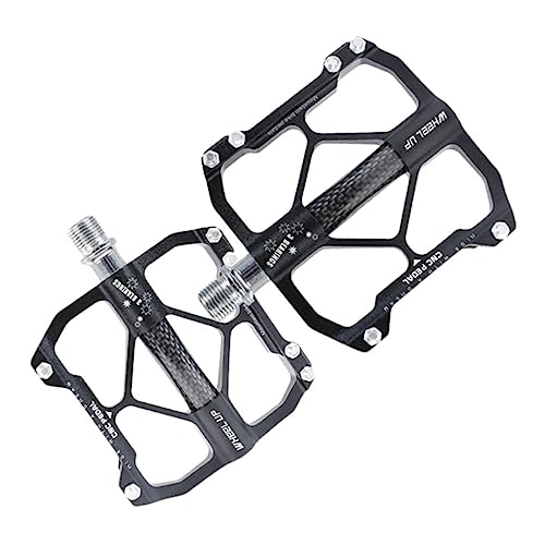 Pedales de bicicleta de montaña : 1 Par Pedales de montaña Pedal de Ciclismo Antideslizante Pedales de Ciclismo Pedales de Bicicleta Bike Pedal de aleación de Aluminio Pedal para MTB Bicicleta de montaña BMX rotar