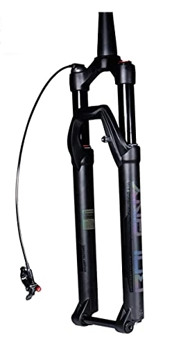 Tenedores de bicicleta de montaña : 27.5 29 Pulgadas Horquilla Delantera para Bicicleta Montaña Aire Aire Amortiguador Amortiguador Fork MTB Accesorios para Bicicletas (Color : Remote, Size : 29inch)
