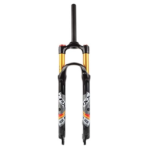 Tenedores de bicicleta de montaña : aiNPCde Bicicleta de Montaña Horquilla Suspension MTB 26" 27.5 Pulgadas 29 Er Amortiguador Delantera Viajes 110mm (Size : 26 Inches)