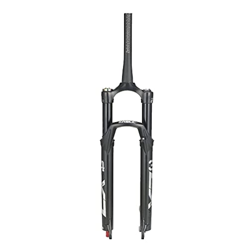 Tenedores de bicicleta de montaña : aiNPCde Bicicleta Montaña Horquillas Delanteras MTB 26 27, 5 29 Pulgadas Recorrido 120 mm (Φ34 Mm), 1-1 / 8" Ligero Freno Disco Horquilla Suspensión Bicicleta Aire, para Llantas de 1.5-2.45