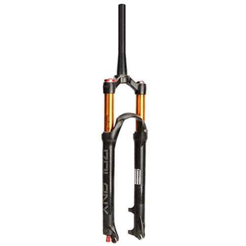 Tenedores de bicicleta de montaña : ALBN Horquilla de Aire para Bicicleta de montaña MTB 26 / 27.5 / 29 Pulgadas, 1-1 / 8 Recorrido Recto 120 mm Horquillas de suspensión MTB ultraligeras de 9 mm