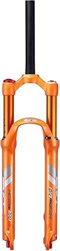 Tenedores de bicicleta de montaña : Amdieu Tenedor de suspensión de Aire 26 / 27.5 Pulgadas de Aire, aleación de magnesio Tubo Recto Bicicleta de montaña Manual del Manual de Bloqueo de 120 mm de 120 mm Horquilla Suspensión