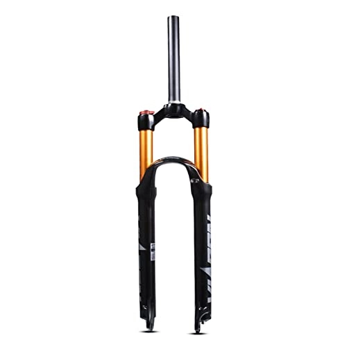 Tenedores de bicicleta de montaña : AWJ Horquilla de Aire, 26 / 27, 5 / 29 Pulgadas, Bloqueo Manual, Freno de Disco, Recorrido de 120 mm, Tubo Recto, Horquilla de suspensión MTB, Accesorios para Bicicleta