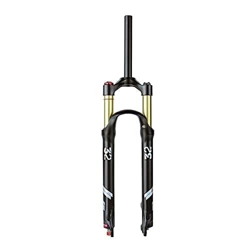 Tenedores de bicicleta de montaña : AWJ Horquilla de Aire Horquilla de suspensión neumática para Bicicleta de montaña, 26 / 27.5 / 29in, Tubo Recto, 1 / 1-8", Recorrido de Ajuste de amortiguación, 130 mm, para Accesorios de