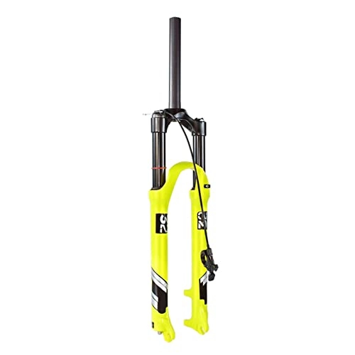 Tenedores de bicicleta de montaña : AWJ Horquilla de Aire MTB, 26 / 27.5 / 29 Pulgadas, 120 mm de Recorrido, Frenos de Disco de Bloqueo Remoto de 1-1 / 8", Eje: QR de 9 mm para Accesorios de Bicicleta