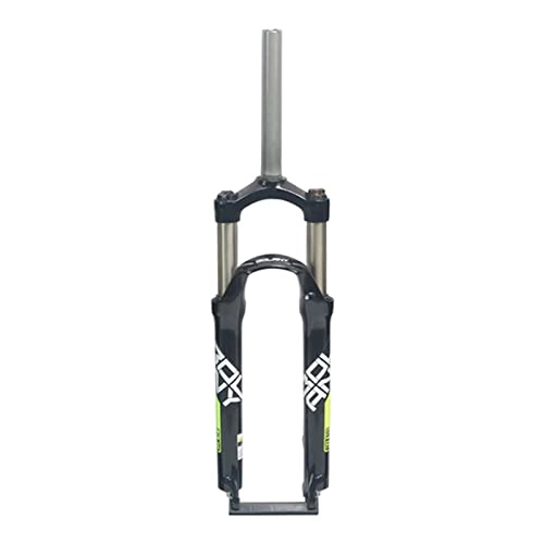 Tenedores de bicicleta de montaña : AWJ Horquilla neumática para suspensión de Bicicleta, Frenos de Disco de 24 Pulgadas, Control de Hombro, Horquilla mecánica, Carrera de 100 mm, Eje: 9 mm, para MTB BIKEe