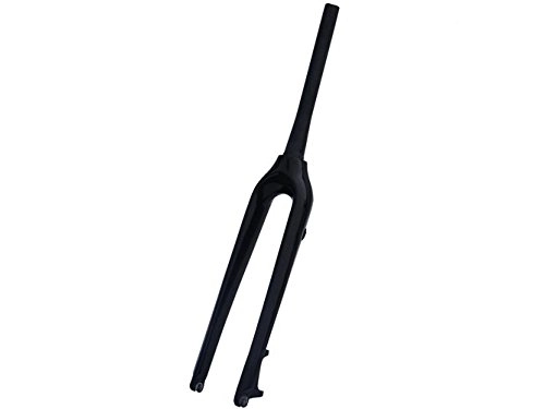 Tenedores de bicicleta de montaña : Carbone (UD) gloosy 29er Fourche de VTT 1 1 / 20, 3 cm – 1 1 / 5, 1 cm de fourche 73, 7 cm Axe 15 mm
