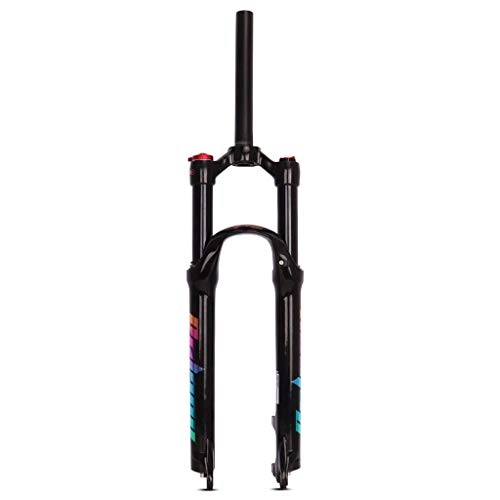 Tenedores de bicicleta de montaña : CDSL Suspensión Bicicleta Horquilla para Bicicleta 26 / 27, 5 / 29 Pulgadas MTB de aleación de Aluminio mecánico Tenedor de suspensión Primavera Tenedor de Accesorios de la Bicicleta (Size : 27.5inch)