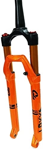 Tenedores de bicicleta de montaña : DACYS Horquilla Delantera para Bicicleta Montaña For Ruedas Acolchadas Control de Hombro, Estructura Fuerte, Accesorios for Bicicletas de 27.5 / 29 Pulgadas (Color : Orange, Size : 27.5 Inches)