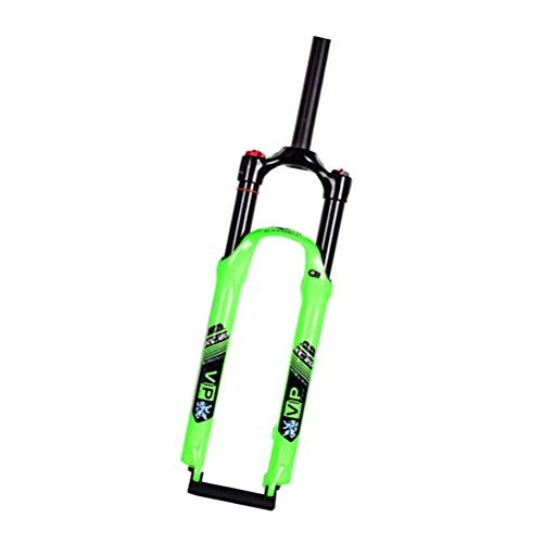 Tenedores de bicicleta de montaña : ETScooter Horquilla de Bicicleta MTB Ultraligero Control de Hombro Aluminum Alloy 27.5 29 Inch Mountain Bike Horquilla de Air Suspensión (Color : C, Size : 26Inch)