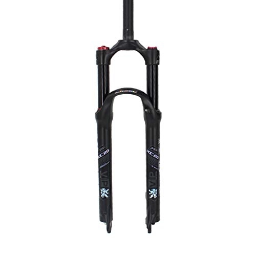 Tenedores de bicicleta de montaña : HIOD Horquillas de Bicicleta MTB Bici de Montaña Aire Suspensión Horquilla, Black, 27.5