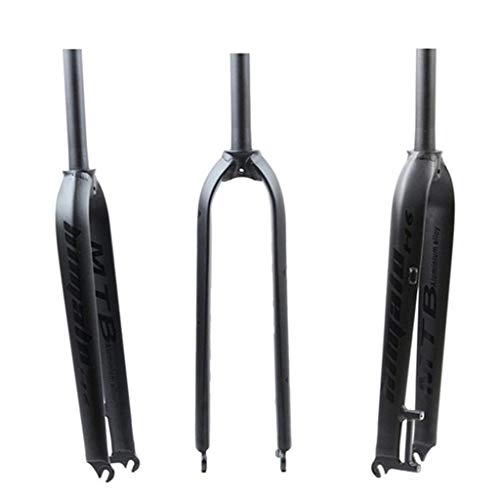 Tenedores de bicicleta de montaña : HJRD Horquilla de suspensión de Bicicleta 26"aleación de Aluminio 27.5" MTB Horquilla de Bicicleta 29"para Bicicletas de montaña QR 9mm 730g