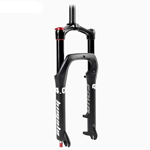 Tenedores de bicicleta de montaña : Horquilla Delantera BMX E-Bike Suspensión neumática para Bicicleta MTB de 20 Pulgadas Tubo de dirección de 1-1 / 8"Horquilla de Bicicleta Ultraligera Ajuste de amortiguación Liberación rápi