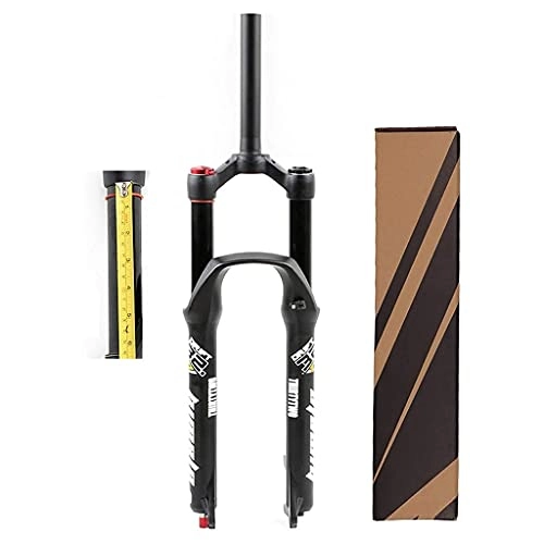Tenedores de bicicleta de montaña : Horquilla MTB Remote Control 26 / 27.5 / 29 Pulgadas Aleación de Aluminio 1-1 / 8" Horquilla Aire Bicicleta con Ajuste Rebote Viaje 160mm Negro (Color : Shoulder Control, Size : 27.5inch)