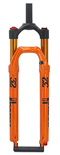 Tenedores de bicicleta de montaña : Horquilla suspensión para Bicicleta MTB 27, 5 29 Pulgadas, aleación magnesio, Tubo Recto 1-1 / 8 Pulgadas, Horquillas Delanteras para Bicicleta con Control Remoto, 120 mm(Color:Black;Size:27.5 Inch)