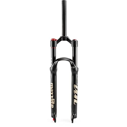 Tenedores de bicicleta de montaña : Horquillas de suspensión para bicicleta de montaña, aleación de aluminio ultraligera de 26 / 27, 5 / 29 pulgadas, horquilla delantera de suspensión de aire de viaje de 120mm, accesorios para ciclismo XC /
