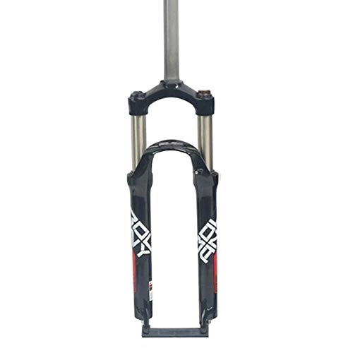 Tenedores de bicicleta de montaña : JZAMQ Horquilla De Aire De 26 Pulgadas, Horquilla De Suspensión De Control De Hombro De Aleación De Aluminio, Recorrido De 100 Mm, Horquilla Delantera MTB