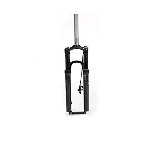 Tenedores de bicicleta de montaña : KANGXYSQ Mountain Bike Tenedor para Suspensión Cuesta Abajo Frente De Choque 29 / 27.5 Pulgadas Tubo Interior Negro Presión Hidráulica Control Aluminio Magnesio (Size : 29inch)