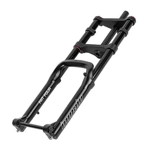 Tenedores de bicicleta de montaña : LUXXA Horquilla de Bicicleta de montaña con Sistema de amortiguación Ajustable Apta para Bicicleta de montaña / XC / ATV, 20inch