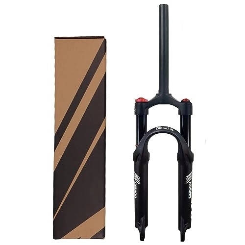 Tenedores de bicicleta de montaña : LUXXA Horquilla de Bicicleta de montaña con Sistema de amortiguación Ajustable Apta para Bicicleta de montaña / XC / ATV, Black-HL-20
