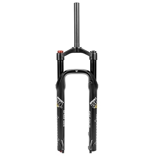 Tenedores de bicicleta de montaña : LUXXA Horquilla de Bicicleta de montaña con Sistema de amortiguación Ajustable Apta para Bicicleta de montaña / XC / ATV, Noir-26inch