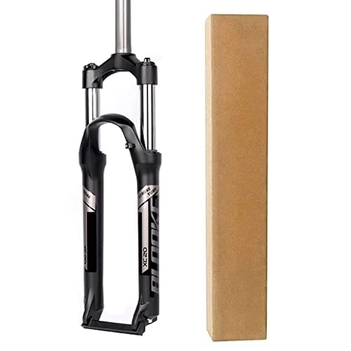 Tenedores de bicicleta de montaña : LYYCX Horquilla de Bicicleta MTB 26 / 27.5 / 29 Pulgadas, 1-1 / 8 Control Manual Aleación de Magnesio Ultraligera Suspensión Recorrido 100mm Bicicleta de Montaña Amortiguador Mecánico QR 9mm Freno de