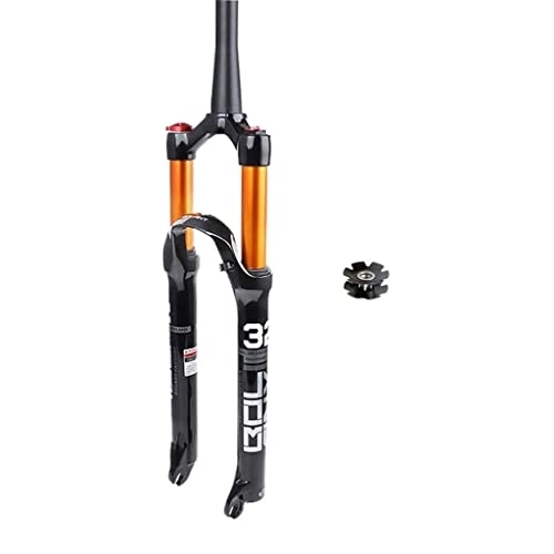 Tenedores de bicicleta de montaña : LYYCX Horquilla para Bicicleta de Montaña 26 / 27.5 / 29 Inch de Recorrido 120mm, Aire Suspensión para Bicicleta de Montaña Horquilla para Suspensión MTB Horquilla de Gas 1-1 / 8 Tubo Recto / Cónico Horquil