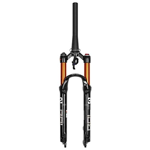 Tenedores de bicicleta de montaña : MJCDNB Horquilla MTB para Bicicleta de montaña 26 27, 5 29 Pulgadas de suspensión, Horquilla de Aire para Bicicleta 1-1 / 8, Horquillas Delanteras de Freno de Disco ultraligeras para Ciclismo XC / Am /
