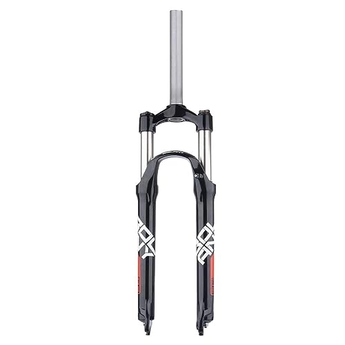 Tenedores de bicicleta de montaña : NESLIN Horquilla para Bicicleta De Montaña, con Sistema De Amortiguación Ajustable, Adecuada para Bicicleta De Montaña / XC / ATV, 27.5IN-Noir Rouge