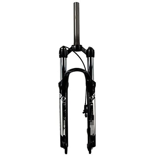 Tenedores de bicicleta de montaña : SMANNI Aleación de magnesio MTB Bicicleta Horquilla Supension Aceite 26 / 27.5 / 29er Pulgadas Bicicleta de montaña 32 RL100mm Horquilla for Accesorios de Bicicleta (Color : 27.5 HL Matte Black)