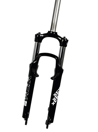 Tenedores de bicicleta de montaña : Suntour Unisex – Adulto SF13XCM Horquilla de suspensión negra, 26 pulgadas