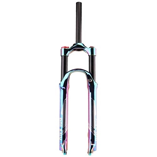 Tenedores de bicicleta de montaña : TYXTYX Horquilla de Aire para Bicicleta FKA-080 27, 5 / 29 Pulgadas, Bloqueo Manual, Horquilla de suspensión de aleación de Aluminio MTB de 1-1 / 8