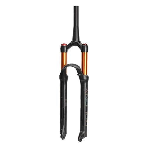 Tenedores de bicicleta de montaña : TYXTYX Horquilla de suspensión 26 / 27.5 / 29 Pulgadas Aleación de magnesio Bicicleta de montaña Horquilla Delantera Bloqueo Manual y Bloqueo Remoto - Negro