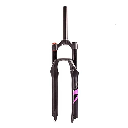 Tenedores de bicicleta de montaña : TYXTYX Horquilla de suspensión de Bicicleta MTB de 26"27.5" 29", Horquilla Delantera de Bicicleta de aleación de magnesio Recorrido: 120 mm - Negro